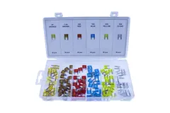 Sikringssortiment 120 stk. mini sikringer