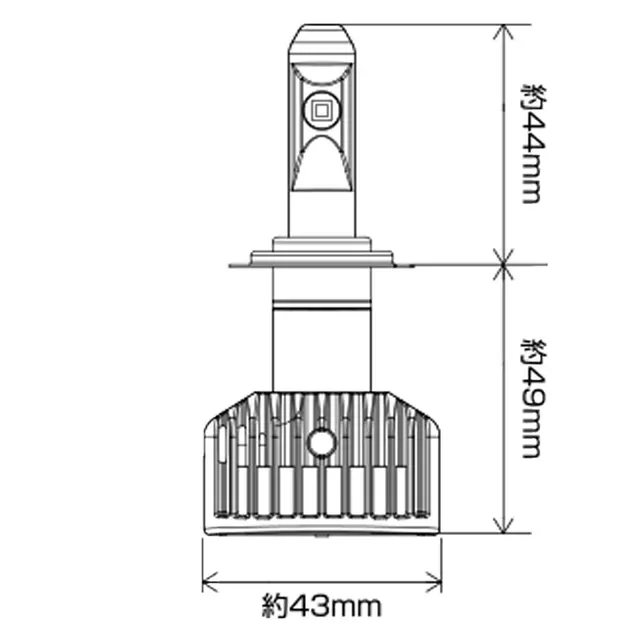 PIAA | H7 | Gen2 LED Oppgradering til MC 12V 