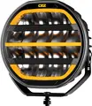 OZZ XR2 P9&quot; LED fjernlys med parklys 15000 lumen sort hus