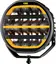 OZZ XR2 P9" fjernlys Sort 16 LED, m/parklys, 15000 lumen