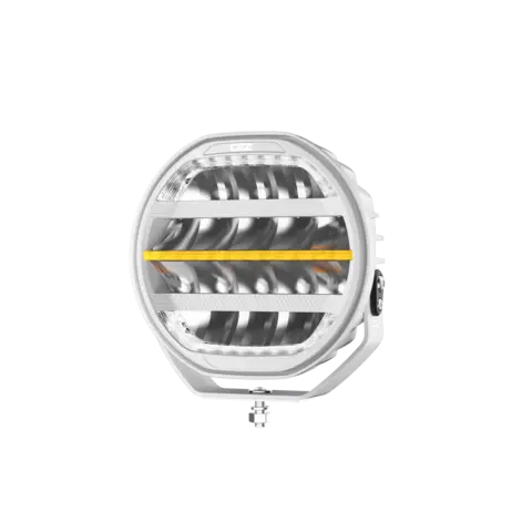 OZZ XR3 P9" fjernlys m/varsellys Helhvit 16 LED, parklys, 15000 lumen, R65