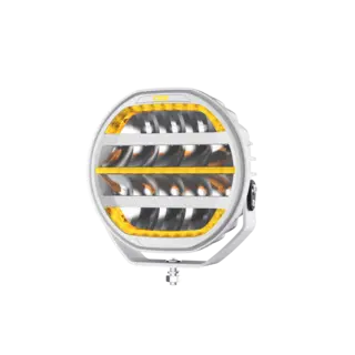 OZZ XR2 P LED fjernlys 9&quot; 16 LED m/parklys 15000 lumen, helhvit