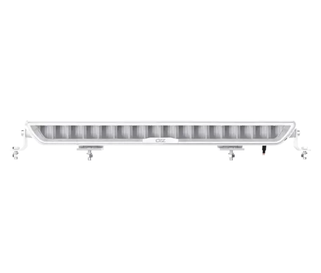 OZZ XB1 P20" fjernlys ledbar m/posisjonslys Hvitt hus 