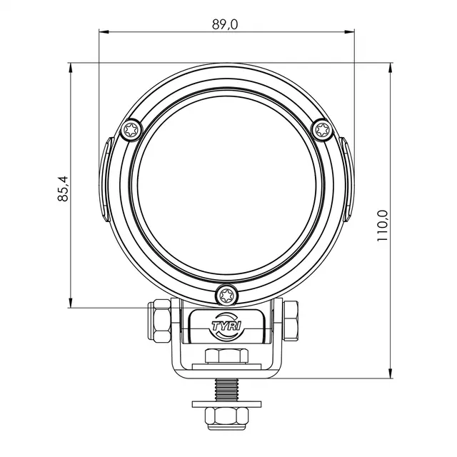 TYRI ARB LYS D8-2500EL 12V 