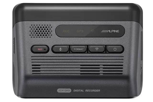 ALPINE DVR-Q1000 dashbordkamera Connected Dashcam (2K QHD) 