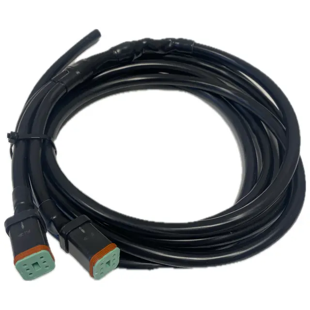 DT 6-pol splitt 2 stk. hann 4 meter 