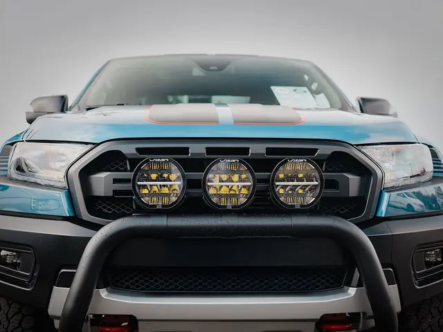 LAZER SENTINEL 7" ELITE fjernlys 24 LED, m/ parklys, 10248 lumen 