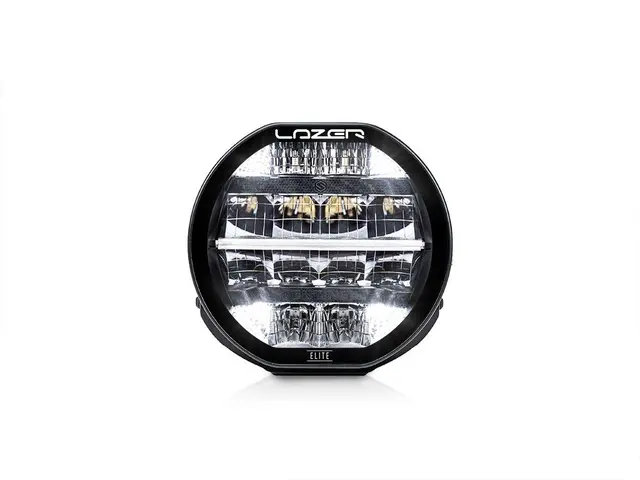LAZER SENTINEL 7" ELITE fjernlys 24 LED, m/ parklys, 10248 lumen 