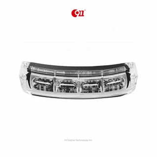 911 SIGNAL 4-Led varsellys silikon flex gult