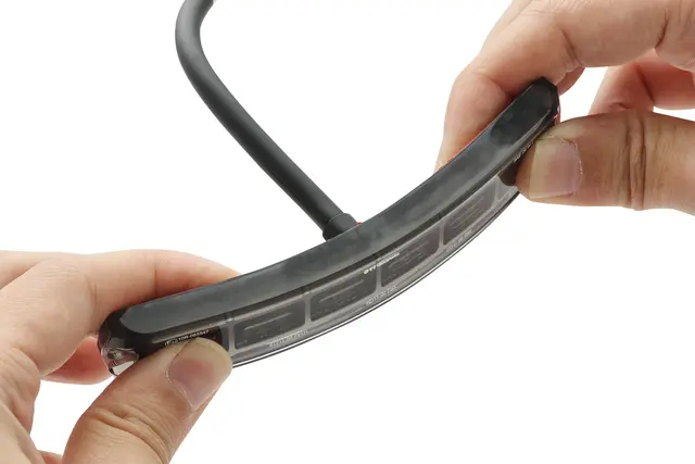 911 SIGNAL LED varsellys flex 4 LED silikon modul sotet farge 94mm 