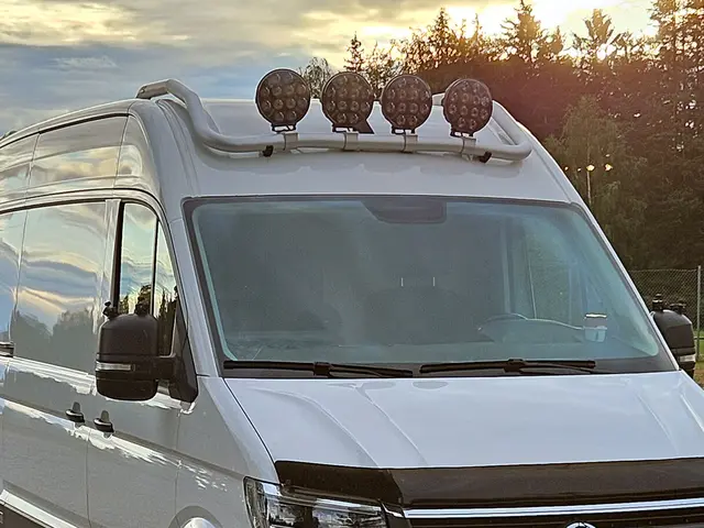 QPAX T-Rack fremre lav takbøyle VW Crafter H3 17-> SØLV 