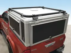 QPAX T-Rack Maxi rund takb&#248;yle VW Amarok 23- WT-metall modul S&#216;LV