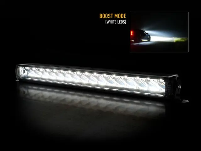 LAZER TR16 ELITE+ fjernlys LED-bar 765mm, kombinasjon av hvit og gult lys 