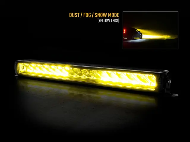 LAZER TR16 ELITE+ fjernlys LED-bar 765mm, kombinasjon av hvit og gult lys 