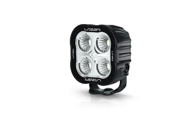 LAZER Utility 50W LED arbeidslys 4 LED, med funksjon for varsellys 