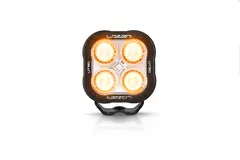 LAZER Utility 50W LED arbeidslys 4 LED, med funksjon for varsellys