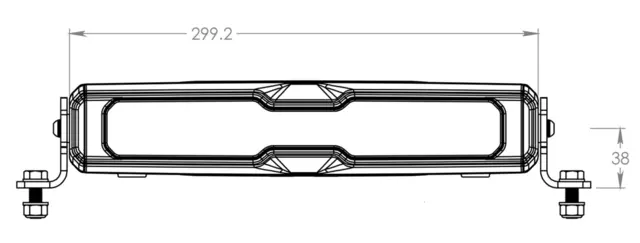 TYRI LEDBAR 4300EL SYM 12V 