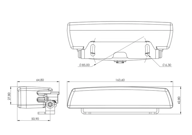 TYRI ARB LYS VL4-BLUEPOINT 4 LED , 12-48V 